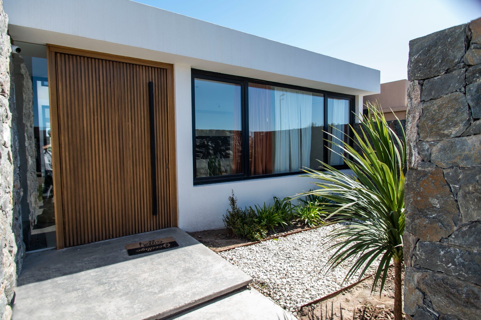 Residencia línea madera